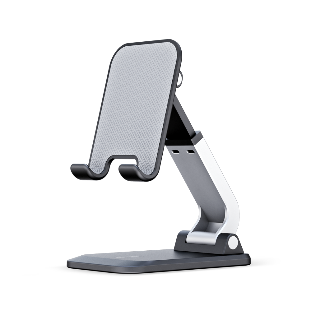 Premium & Adjustable White Mobile Phone Holder