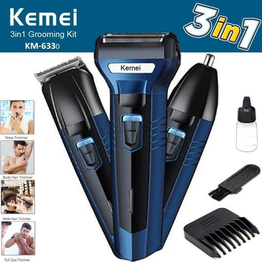 3 In 1 Electric Hair Removal Men's Shaver